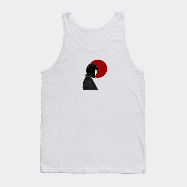 Blood moon Tank Top by MOKO